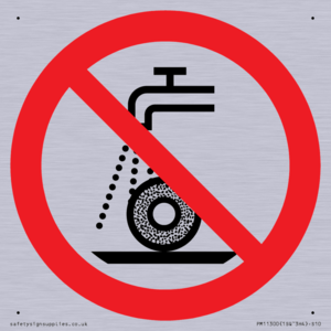 Prohibition: Do not use for wet grinding